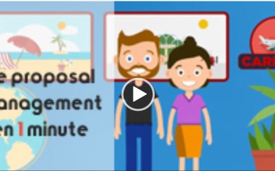 Vous avez une minute ? On vous explique le Proposal Management et ses bénéfices sur votre efficacité commerciale en image