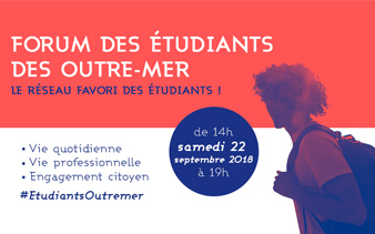 Retrouvez Naelan au Forum des étudiants des Outre-Mer, le 22 septembre 2018 à 14h