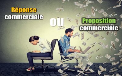Proposition commerciale ou réponse commerciale : synonymes ?