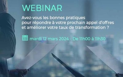[WEBINAR] : Bonnes pratiques du Proposal Management